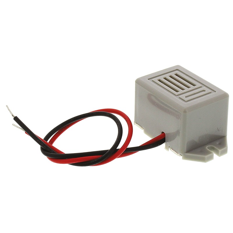 1 pcs - RS PRO 75dB Flange Mount Continuous Internal Magnetic Buzzer Component, 32 x 16.5 x 15.5mm, 2V dc Min, 4V dc Max