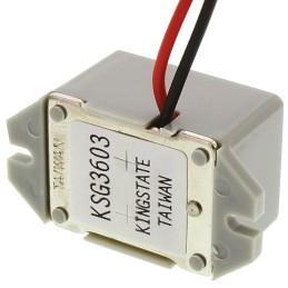 1 pcs - RS PRO 75dB Flange Mount Continuous Internal Magnetic Buzzer Component, 32 x 16.5 x 15.5mm, 2V dc Min, 4V dc Max
