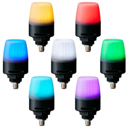 1 pcs - Patlite NE-I Series IO-Link Signal Beacon with Buzzer, 24 V dc, IP65, Bracket Mount, 88 (Typ.)dB at 1 Metre