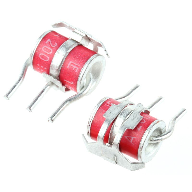 5 pcs - Littelfuse, SL11021A 250V 10kA, Radial 3 Electrode Arrester Gas Discharge Tube