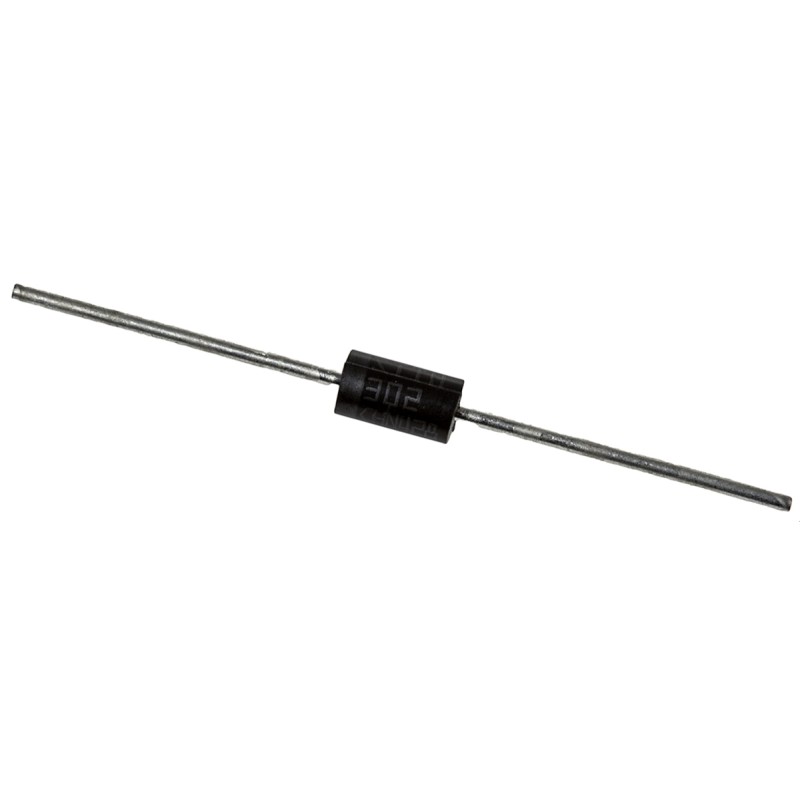 5 pcs - STMicroelectronics 200V 3A, Rectifier Diode, 2-Pin DO-201AD STTH302