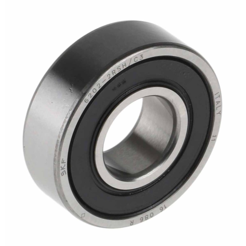 1 pcs - SKF 6202-2RSH/C3 Single Row Deep Groove Ball Bearing- Both Sides Sealed 15mm I.D, 35mm O.D
