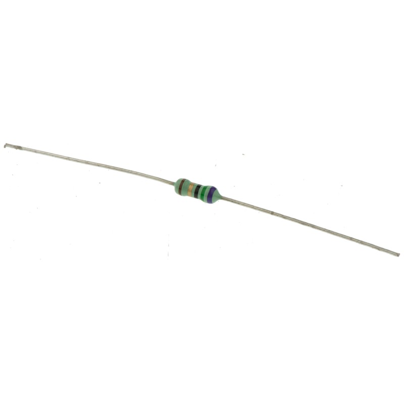 100 pcs - TE Connectivity 75Ω Metal Film Resistor 0.6W ±1% LR1F75R