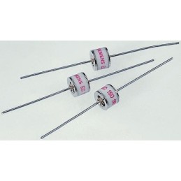 5 pcs - EPCOS, EHV 75V 2kA, Axial 2 Electrode Arrester Gas Discharge Tube