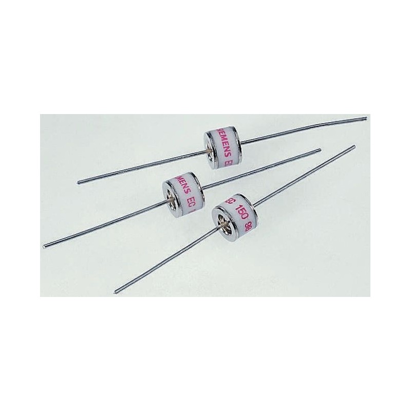 5 pcs - EPCOS, EHV 540 - 720V 10kA, Through Hole 2 Electrode Arrester Gas Discharge Tube