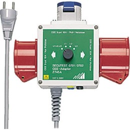 1 pcs - Gossen Metrawatt Z745A PAT Testing Adapter, For Use With SECUTEST S II