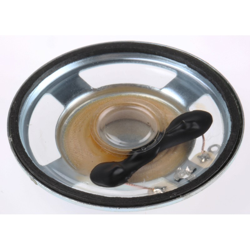 1 pcs - RS PRO 8Ω 1.5W Miniature Speaker 50mm Dia. , 50 (Dia.) x 12.5mm