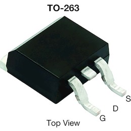 5 pcs - N-Channel MOSFET, 120 A, 40 V, 3-Pin D2PAK Vishay SQM40041EL_GE3