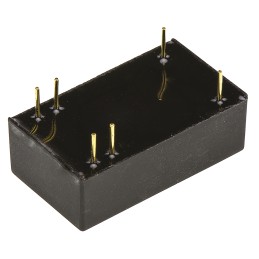 1 pcs - TRACOPOWER TEL 2 DC-DC Converter, ±12V dc/ ±85mA Output, 18 - 36 V dc Input, 2W, Through Hole, +75°C Max Temp