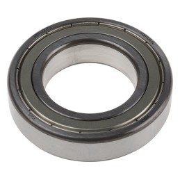 1 pcs - FAG 6007-2Z-C3 Single Row Deep Groove Ball Bearing- Both Sides Shielded 35mm I.D, 62mm O.D