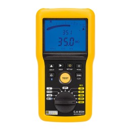 1 pcs - Chauvin Arnoux CA 6534 Insulation & Continuity Tester, 10V Min, 500V Max, 50GΩ Max, CAT IV