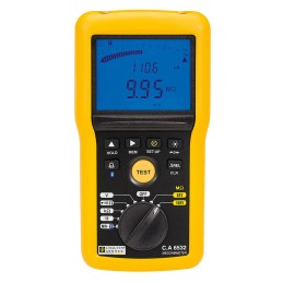 1 pcs - Chauvin Arnoux CA 6532 Insulation & Continuity Tester, 50V Min, 100V Max, 20GΩ Max, CAT IV