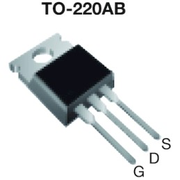 5 pcs - N-Channel MOSFET, 15 A, 800 V, 3-Pin TO-220AB Vishay SIHP17N80AE-GE3
