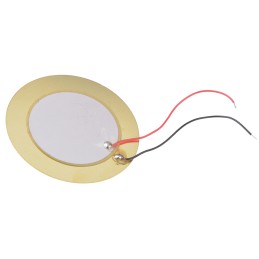 5 pcs - RS PRO 85dB PCB Mount Continuous Piezo Buzzer, 35 (Dia.) x 0.51mm, 8V dc Max