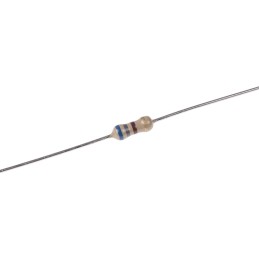 100 pcs - TE Connectivity 680Ω Carbon Film Carbon Film Resistor 0.33W ±5% CFR25J680R