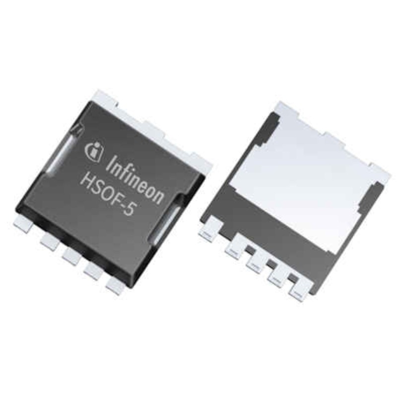 5 pcs - N-Channel MOSFET, 200 A, 40 V, 5-Pin HSOF-5 Infineon IAUA200N04S5N010AUMA1