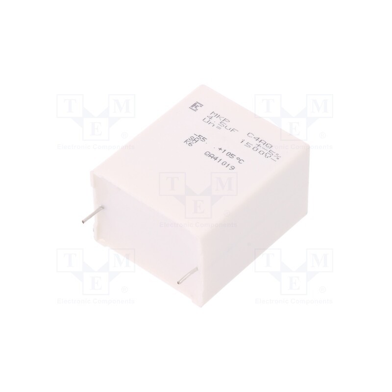 1 pcs x KEMET - C4AQSBU4450A12J - Capacitor: polypropylene, DC-Link, 4.5uF, ESR: 7.3mΩ, THT, ±5%, C4AQ