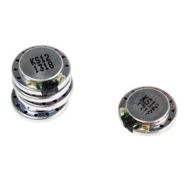 5 pcs - RS PRO 8Ω 0.5W Miniature Speaker 28mm Dia. , 28 (Dia.) x 4.6mm