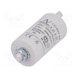 1 pcs x KEMET - C276CC24600AA0J - Capacitor: motors, run, 6uF, 420VAC, Ø30x56.5mm, -25÷85°C, ±5%