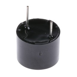 5 pcs - Kingstate 85dB Through Hole Continuous Internal Magnetic Buzzer Component, 12 (Dia.) x 9.5mm, 2V dc Min, 5V dc Max