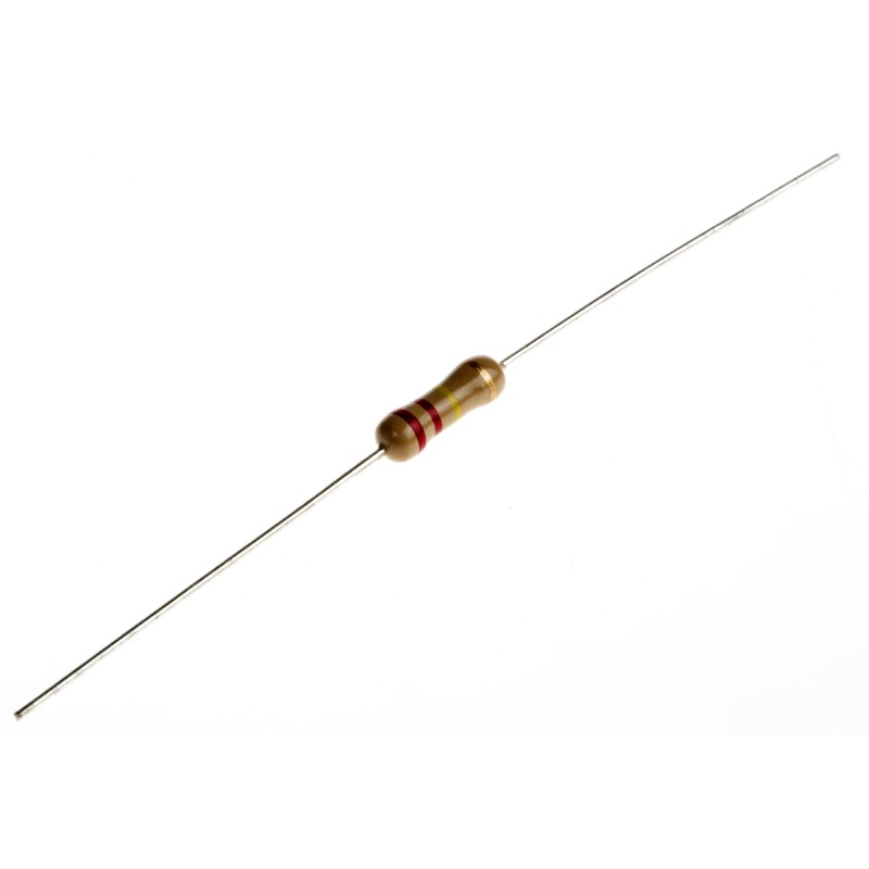 100 pcs - TE Connectivity 220kΩ Carbon Film Carbon Film Resistor 0.5W ±5% CFR50J220K