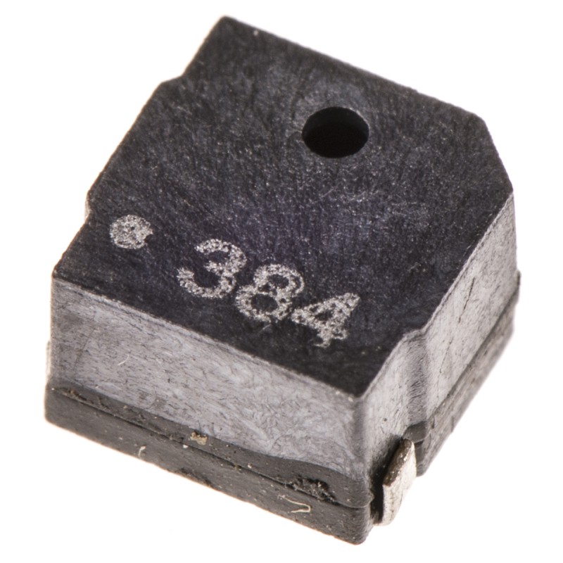 5 pcs - RS PRO 78dB SMD External Magnetic Buzzer Component, 5 x 5 x 3mm, 2V Min, 4V Max