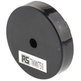 5 pcs - RS PRO 90dB Through Hole Continuous External Piezo Buzzer, 30 x 7.5mm, 1V ac Min, 30V ac Max
