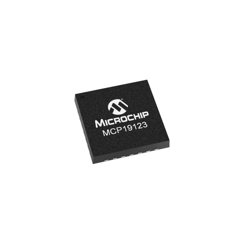 2 pcs - Microchip MCP19123T-E/MQ, 1 Buck Boost Switching, Buck Boost Controller 35A, 0.3 - 16 V, 1.6 MHz 28-Pin, QFN