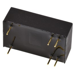 1 pcs - TRACOPOWER TEL 2 DC-DC Converter, ±5V dc/ ±200mA Output, 18 - 36 V dc Input, 2W, Through Hole, +75°C Max Temp