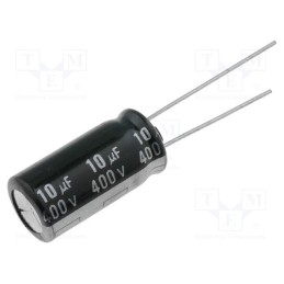 1 pcs x PANASONIC - ECA2GHG100 - Capacitor: electrolytic, 10uF, 400VDC