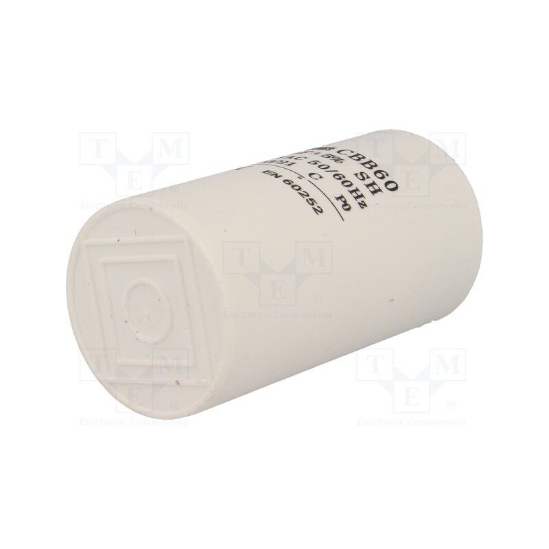 1 pcs x SR PASSIVES - CBB60A-40/450 - Capacitor: motors, run, 40uF, 450V, Ø45x93mm,Ø48x93mm, -25÷70°C