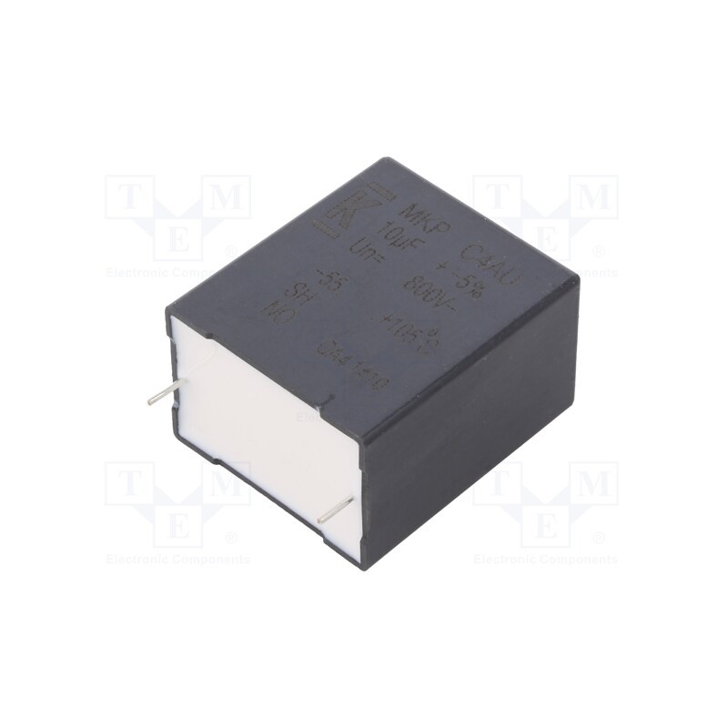 1 pcs x KEMET - C4AUIBU5100M1GJ - Capacitor: polypropylene, DC-Link, 10uF, ESR: 5.9mΩ, THT, ±5%, 13.9A