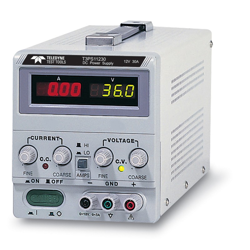 1 pcs - Teledyne LeCroy T3PS Series Digital Bench Power Supply, 0 - 12V, 0 - 30A, 1-Output, 360W