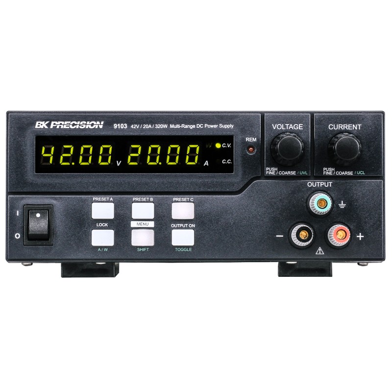 1 pcs - BK Precision Digital Bench Power Supply, 42V, 20A, 1-Output, 320W