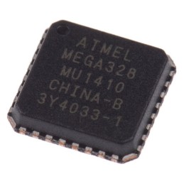 5 pcs - Microchip ATMEGA328-MU, 8bit AVR Microcontroller, ATmega, 20MHz, 32 kB Flash, 32-Pin VQFN