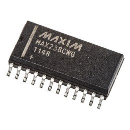 2 pcs - Maxim Integrated MAX238CWG+ Line Transceiver, 24-Pin SOIC W