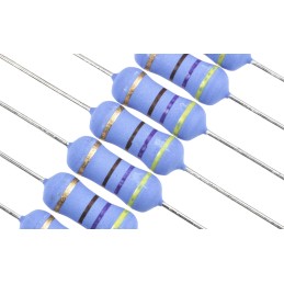 100 pcs - TE Connectivity 470Ω Metal Oxide Resistor 2W ±5% ROX2SJ470R
