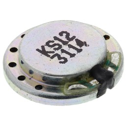 5 pcs - RS PRO 8Ω 0.5W Miniature Speaker 12mm Dia. , 12 (Dia.) x 3mm