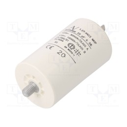 1 pcs x KEMET - C274AC35200AA0J - Capacitor: motors, run, 20uF, 470VAC, Ø45x74mm, -25÷85°C, ±5%