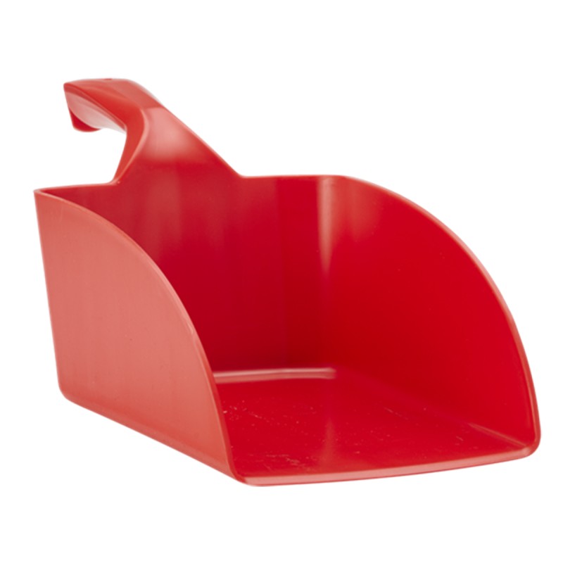 1 pcs - Vikan PP Scoop, 2L Capacity, Red