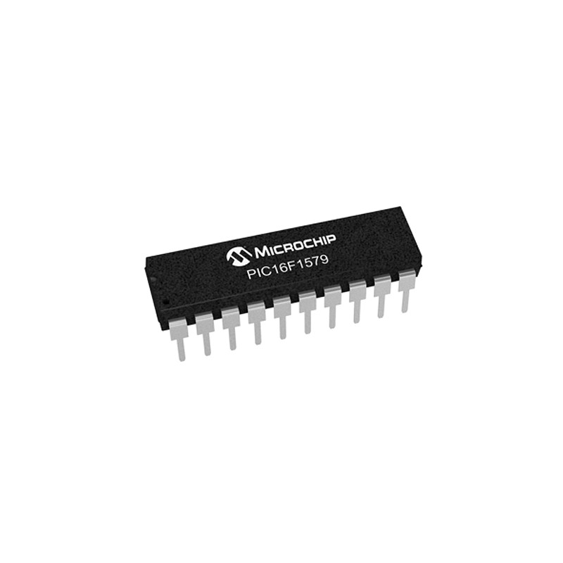 5 pcs - Microchip PIC16F1579-I/P, 8bit PIC Microcontroller, PIC16LF, 32MHz, 14 kB Flash, 20-Pin PDIP