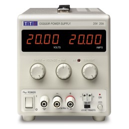 1 pcs - Aim-TTi EX-R Series Digital Bench Power Supply, 0 - 20V, 0 - 20A, 1-Output, 400W - UKAS Calibrated