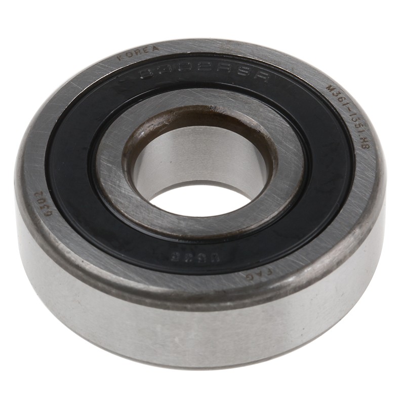 1 pcs - FAG 6302-C-2HRS Single Row Deep Groove Ball Bearing- Both Sides Sealed 15mm I.D, 42mm O.D