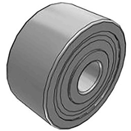 1 pcs - SKF 62311-2RS1 Single Row Deep Groove Ball Bearing- Both Sides Sealed 55mm I.D, 120mm O.D