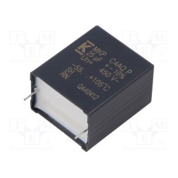 1 pcs x KEMET - C4AQGBU5250P12K - Capacitor: polypropylene, DC-Link, 25uF, ESR: 4.8mΩ, THT, ±10%