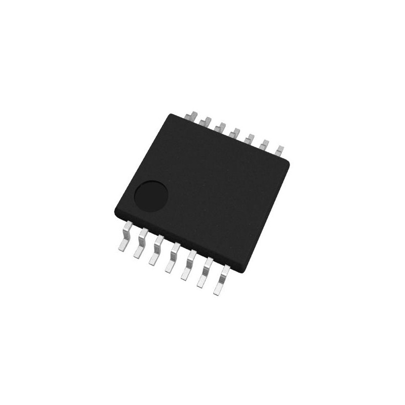 2 pcs - Nisshinbo Micro Devices, 4-ChannelAudio560mW, 14-Pin SSOP14 NJU72342V-TE2