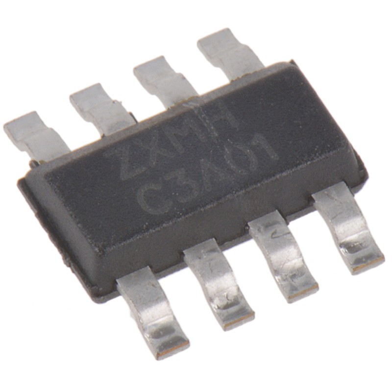 5 pcs - Quad N/P-Channel-Channel MOSFET, 1.8 A, 3.1 A, 30 V, 8-Pin SM Diodes Inc ZXMHC3A01T8TA
