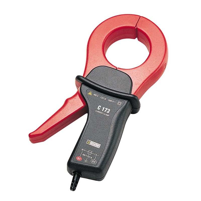 1 pcs - Chauvin Arnoux C173 Current Clamp, AC Adapter, 1.2kA ac AC Max