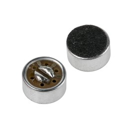 2 pcs - RS PRO Noise Cancelling, Surface Mount 9.7mm Microphone Condenser -40dB