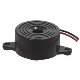 2 pcs - CUI Devices 85dB Panel Mount Internal Magnetic Buzzer, 1.5V dc Min, 24V dc Max